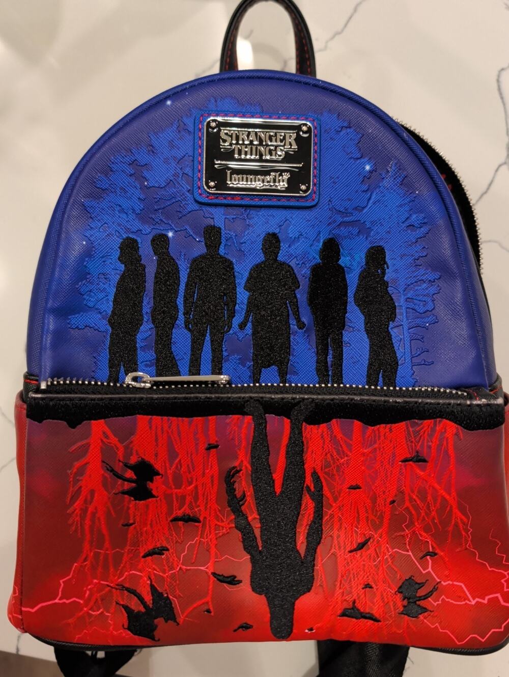 Loungefly NETFLIX STRANGER THINGS UPSIDE DOWN SHADOWS MINI BACKPACK